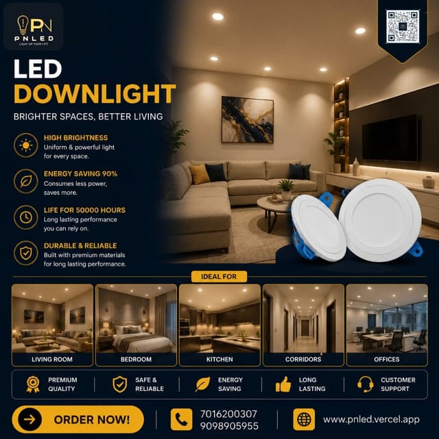 LED Concealed Light 9W