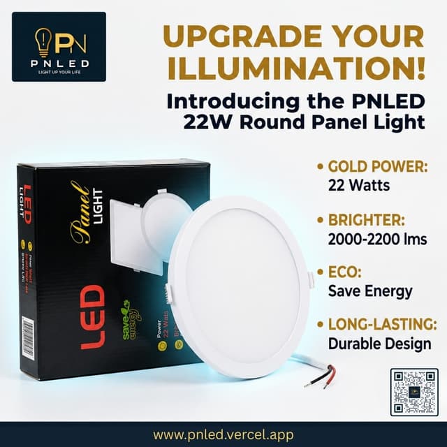 LED Panel Light 22W